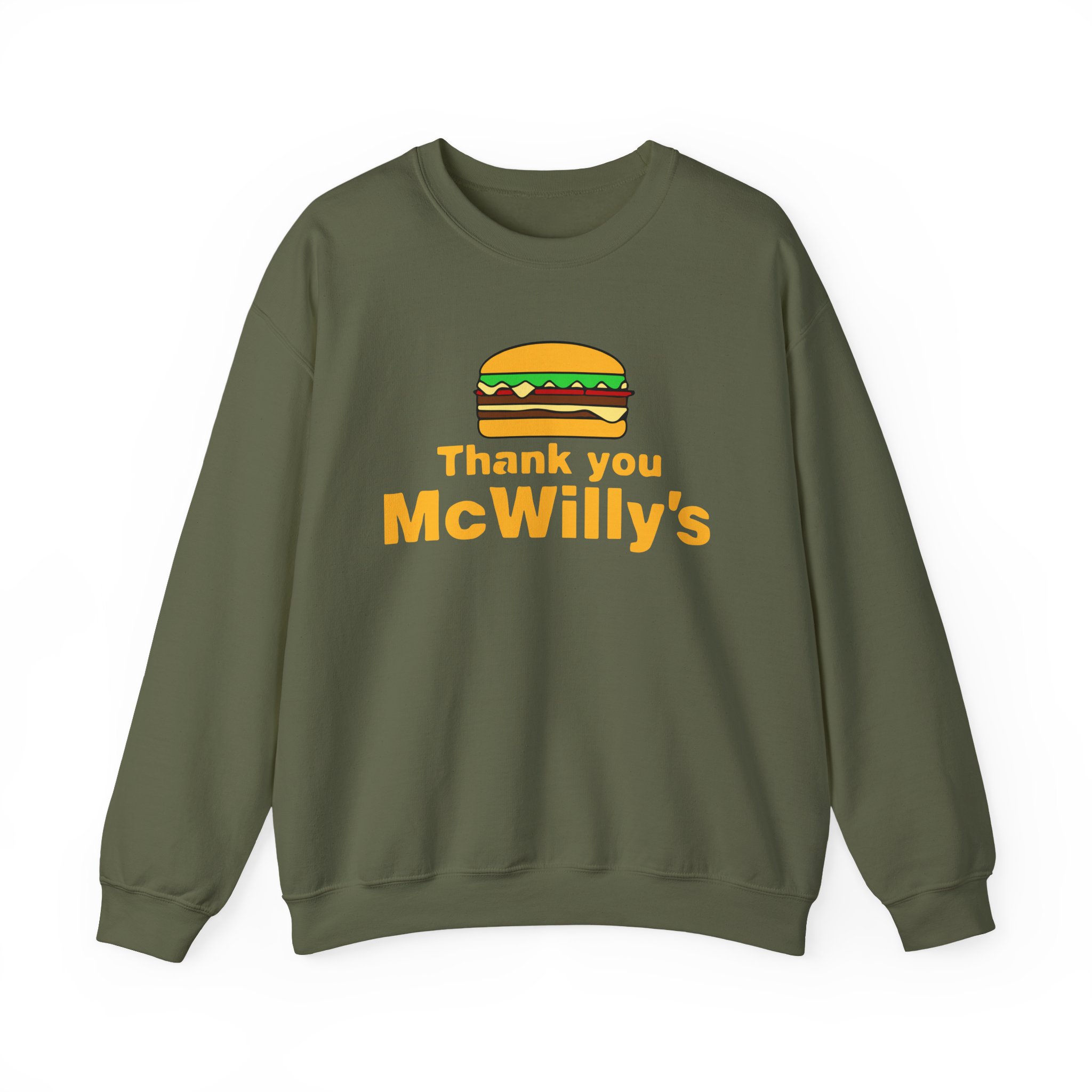 Softwilly Thank You Mcwilly's Unisex Heavy Blendâ„¢ Crewneck Sweatshirt