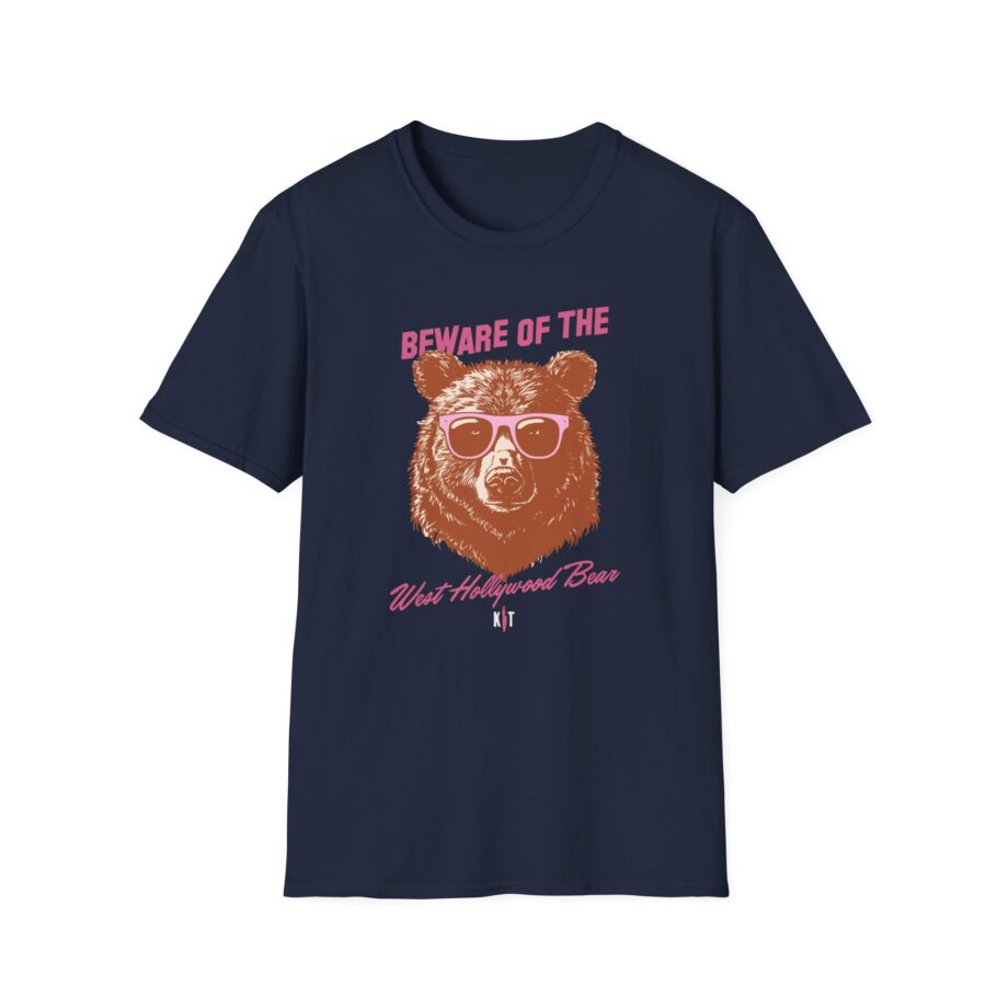 Kill Tony West Hollywood Bear Unisex Softstyle T-Shirt