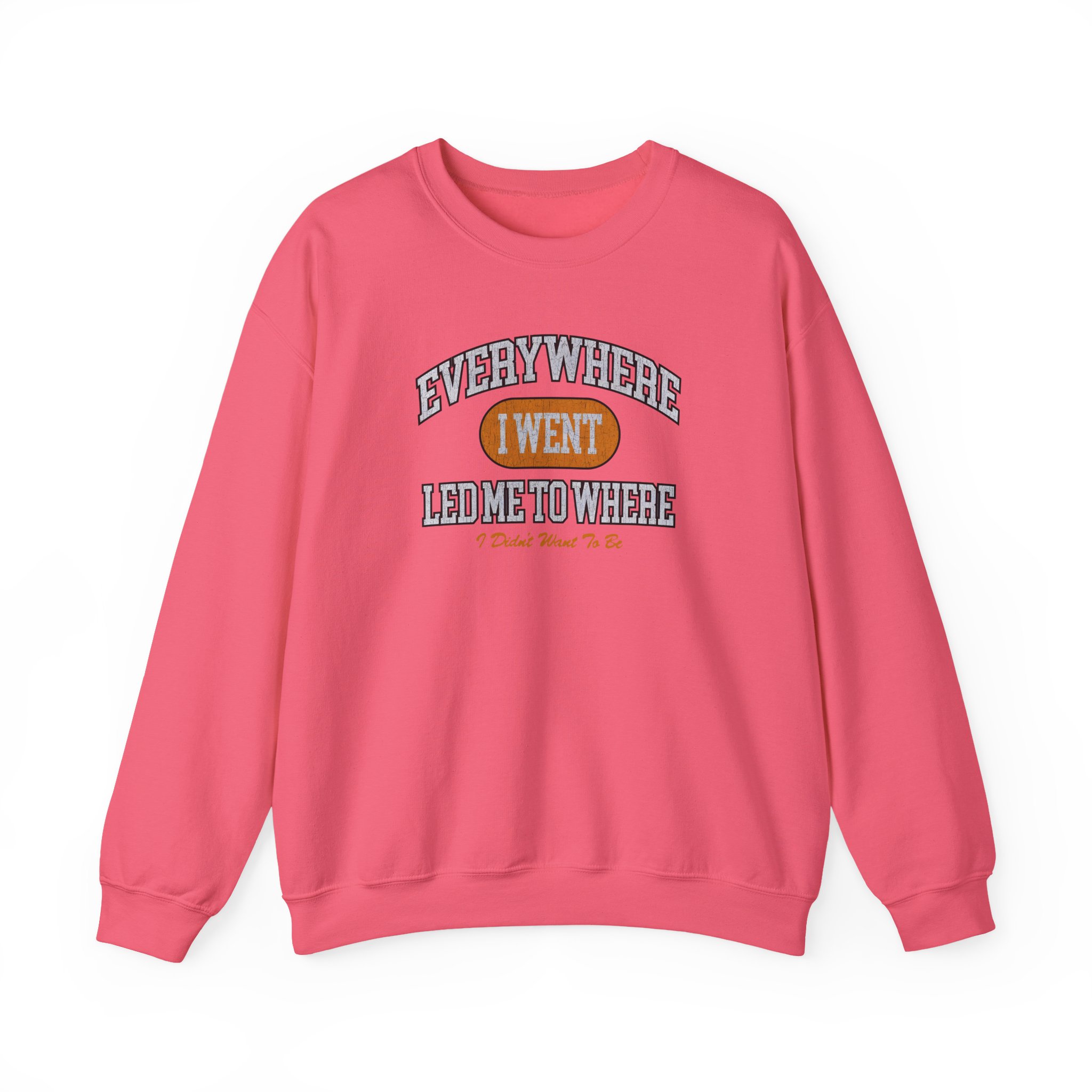 Tom Grennan Everywhere I Went, Led Me to Where I Didn't Want to Be Unisex Heavy Blendâ„¢ Crewneck Sweatshirt