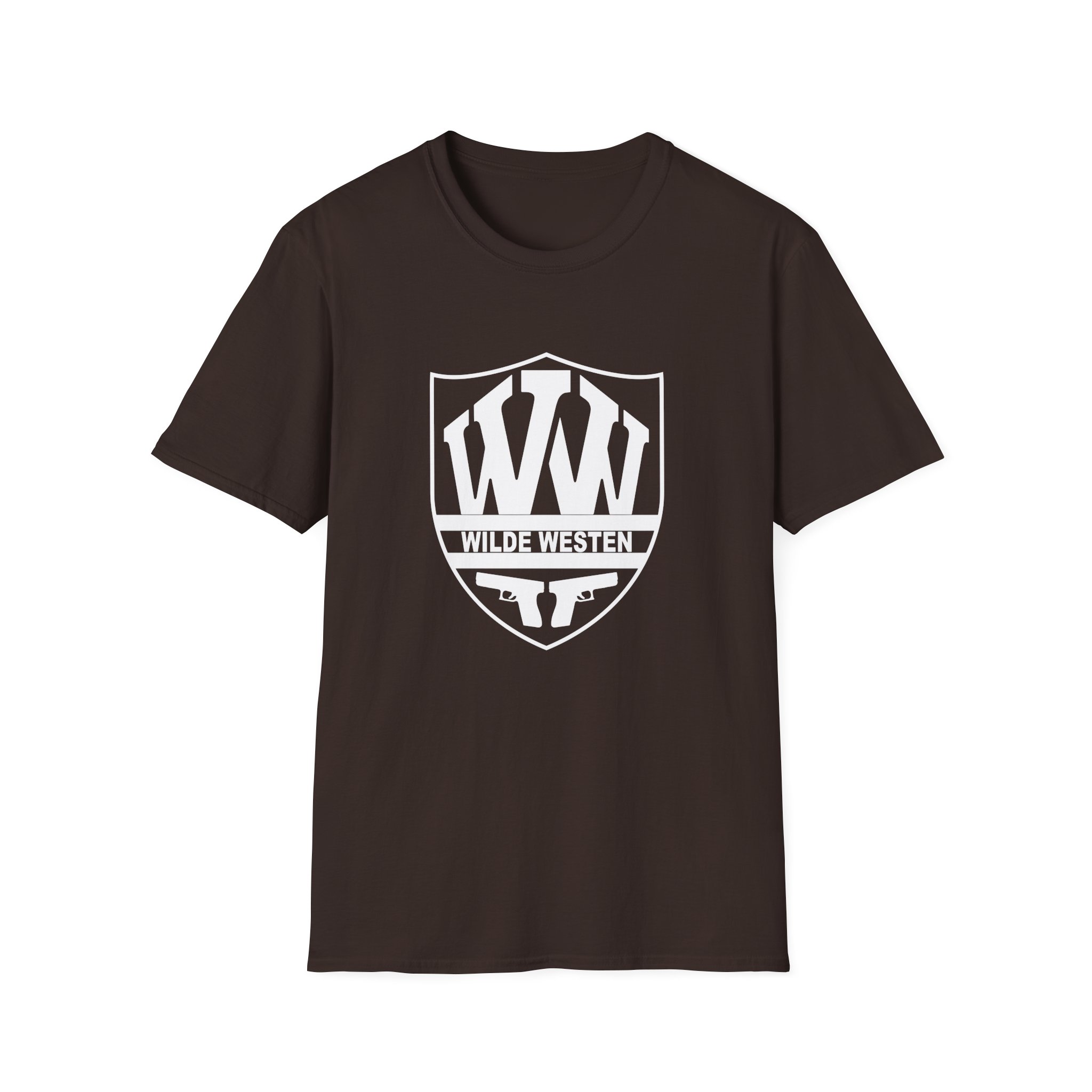 Mula B Louis Wilde Westen Logo Unisex Softstyle T-Shirt