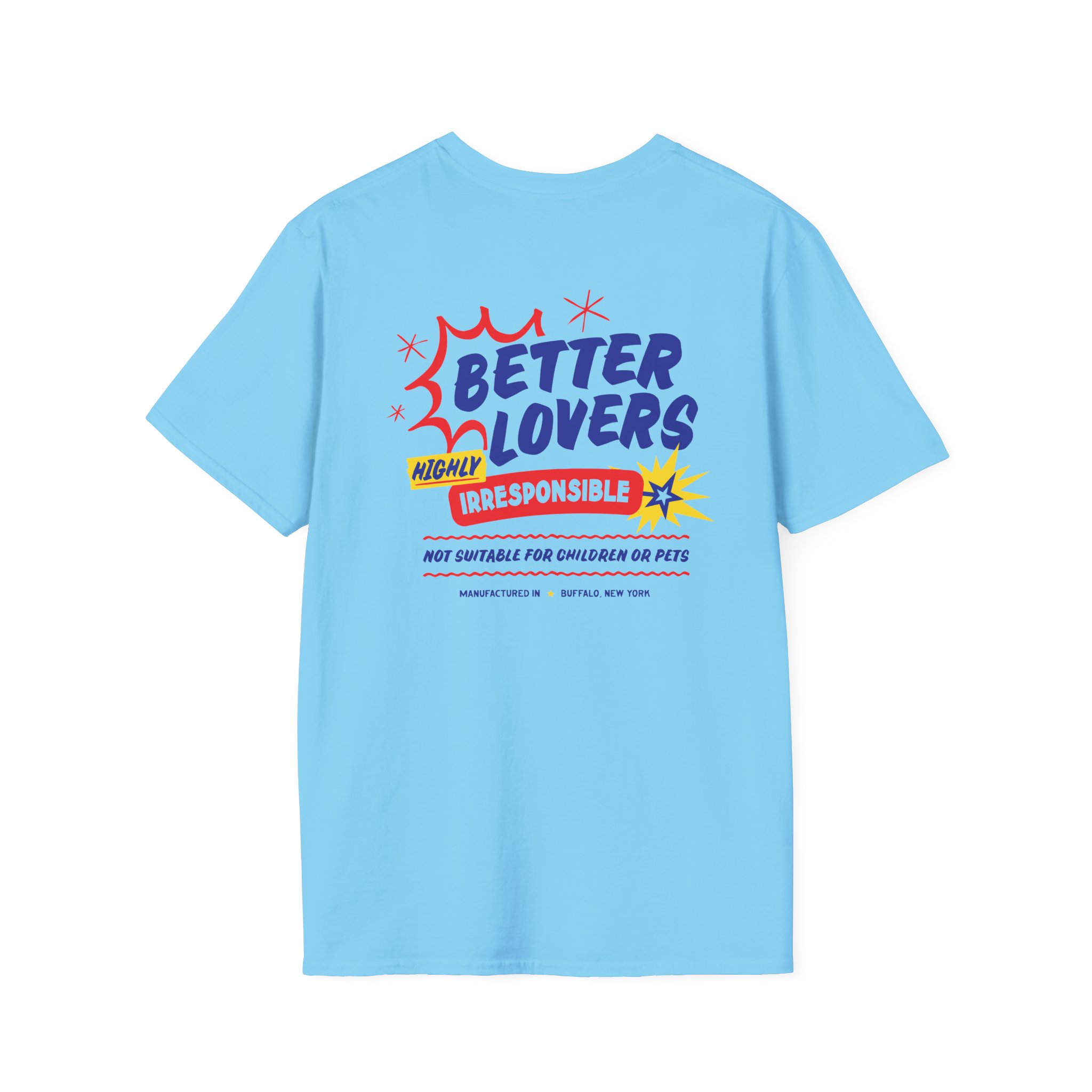 Better Lovers Not Suitable for Children Unisex Softstyle T-Shirt