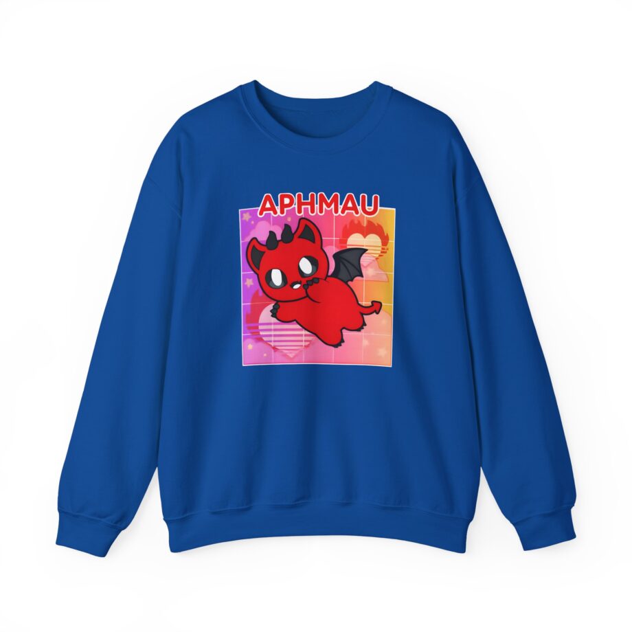 Aphmau Demon Cat Unisex Heavy Blend™ Crewneck Sweatshirt