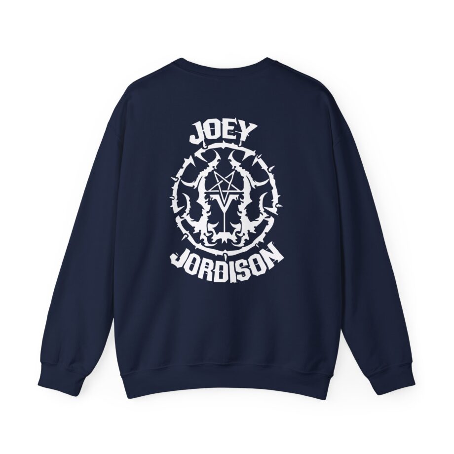 Murderdolls Joey Jordison Joey Cat Blood Mask Unisex Heavy Blend™ Crewneck Sweatshirt