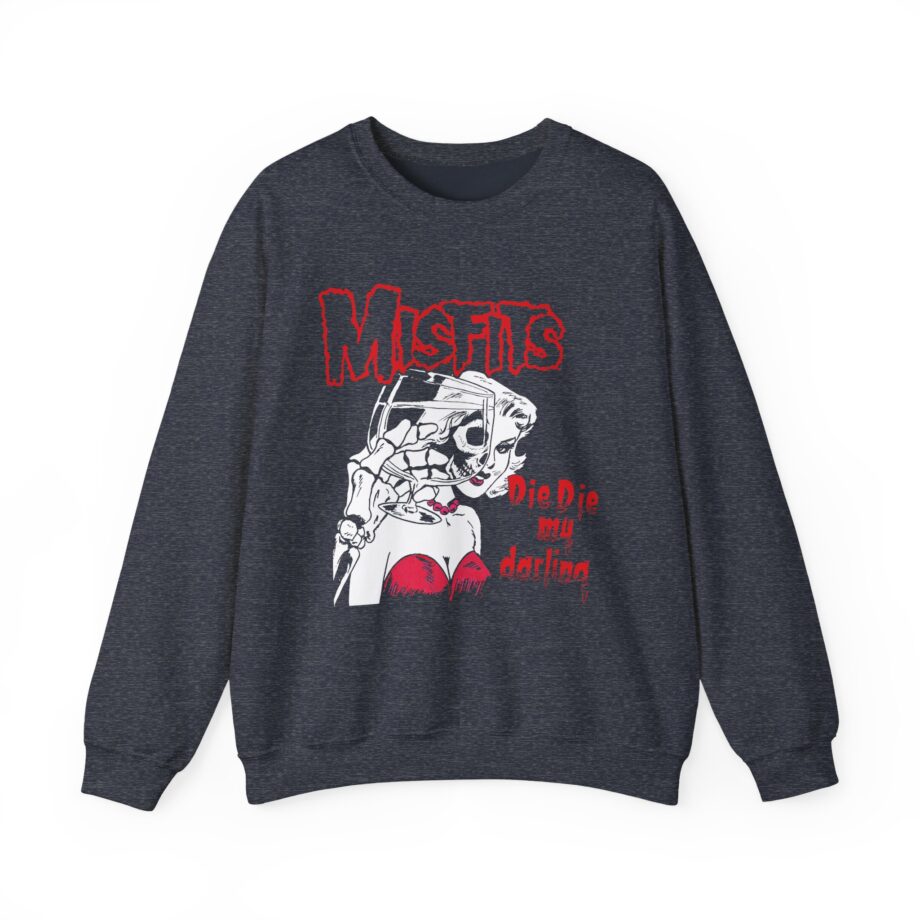 Misfits Die Die My Valentine Unisex Heavy Blend™ Crewneck Sweatshirt