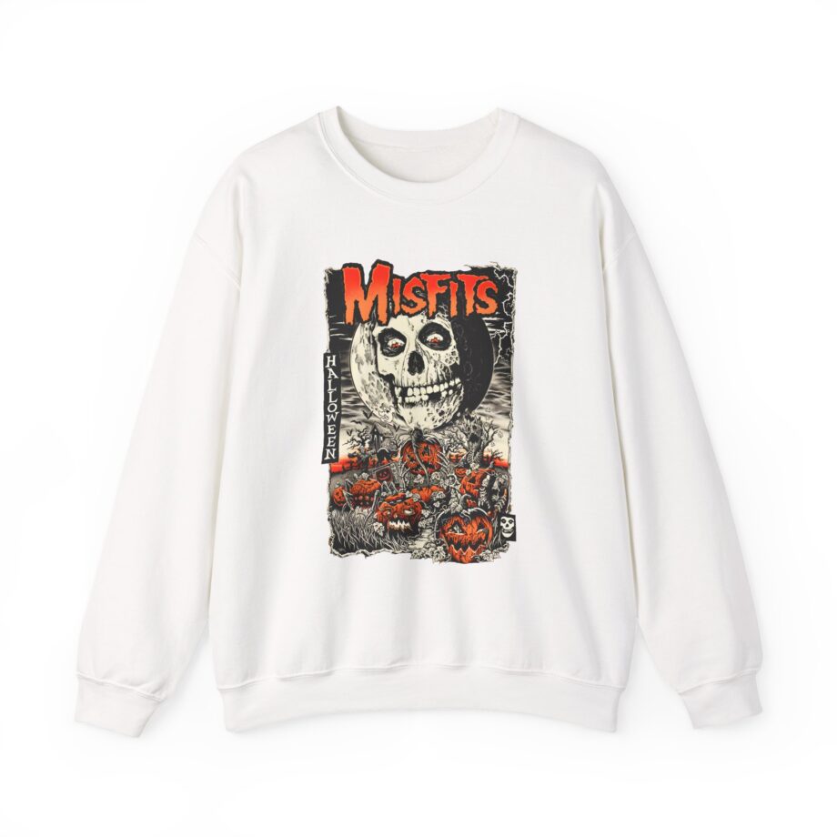 Misfits Fiendish Halloween by Mike Sutfin Unisex Heavy Blend™ Crewneck Sweatshirt