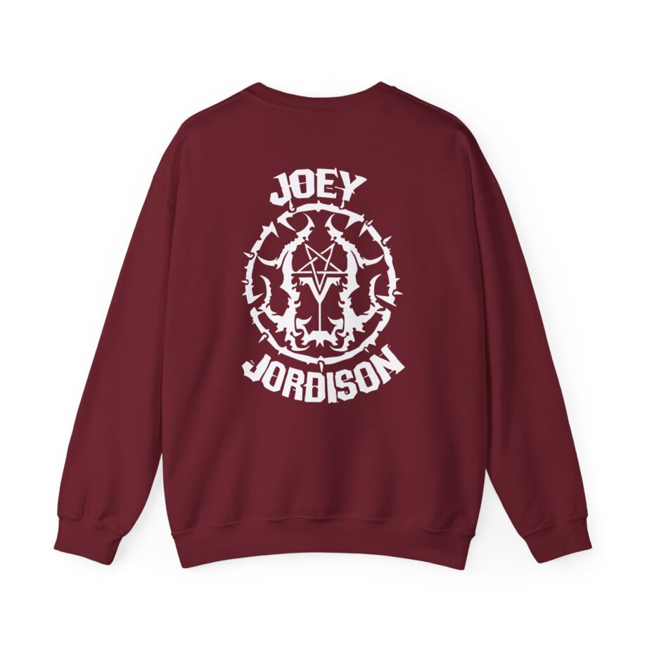 Murderdolls Joey Jordison Joey Cat Blood Mask Unisex Heavy Blend™ Crewneck Sweatshirt