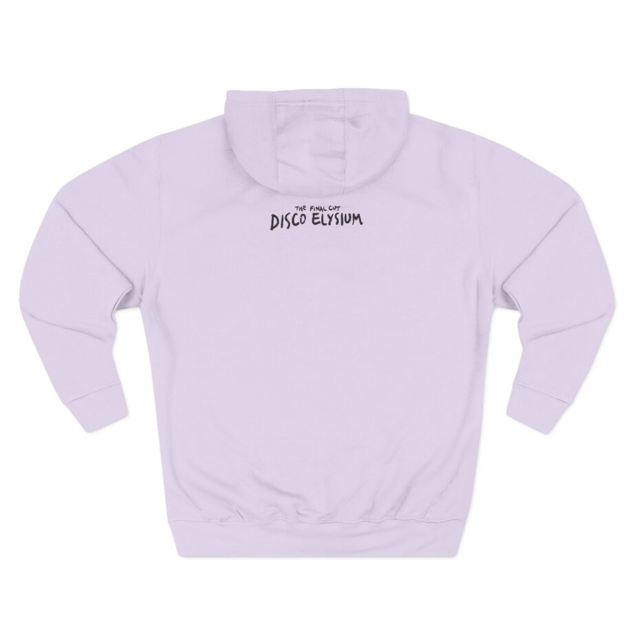 Disco Elysium Face Yourself Natural Attractive Three-Panel Fleece Hoodie