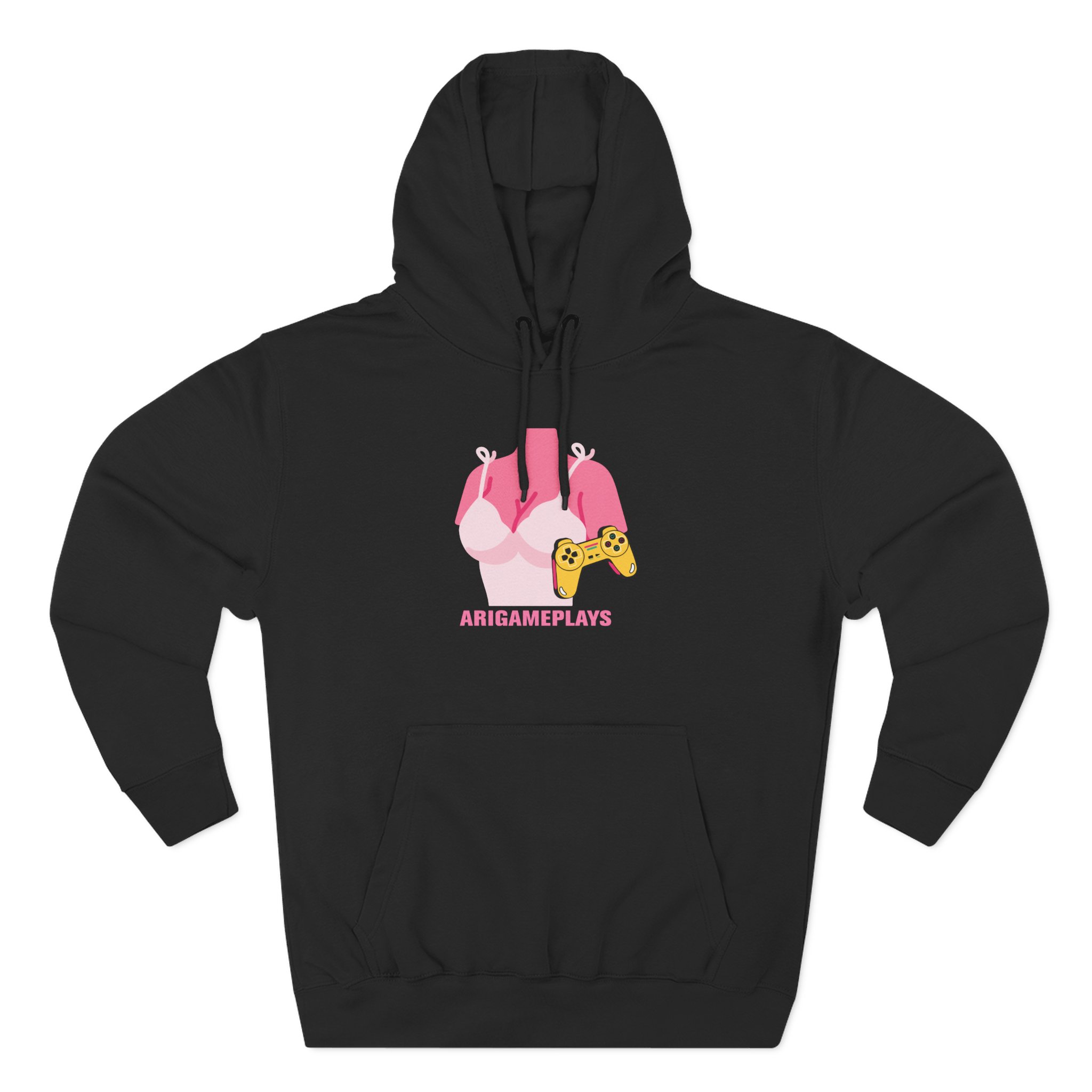 Arigameplays Three-Panel Fleece Hoodie
