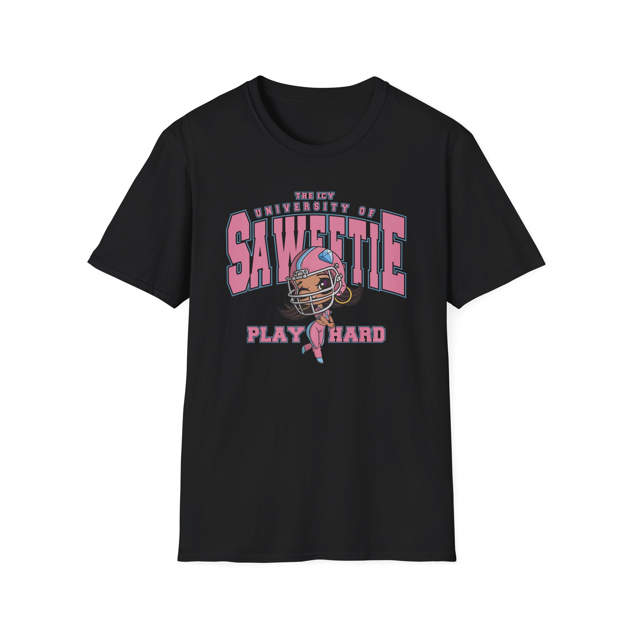 Saweetie the Icy University Unisex Softstyle T-Shirt