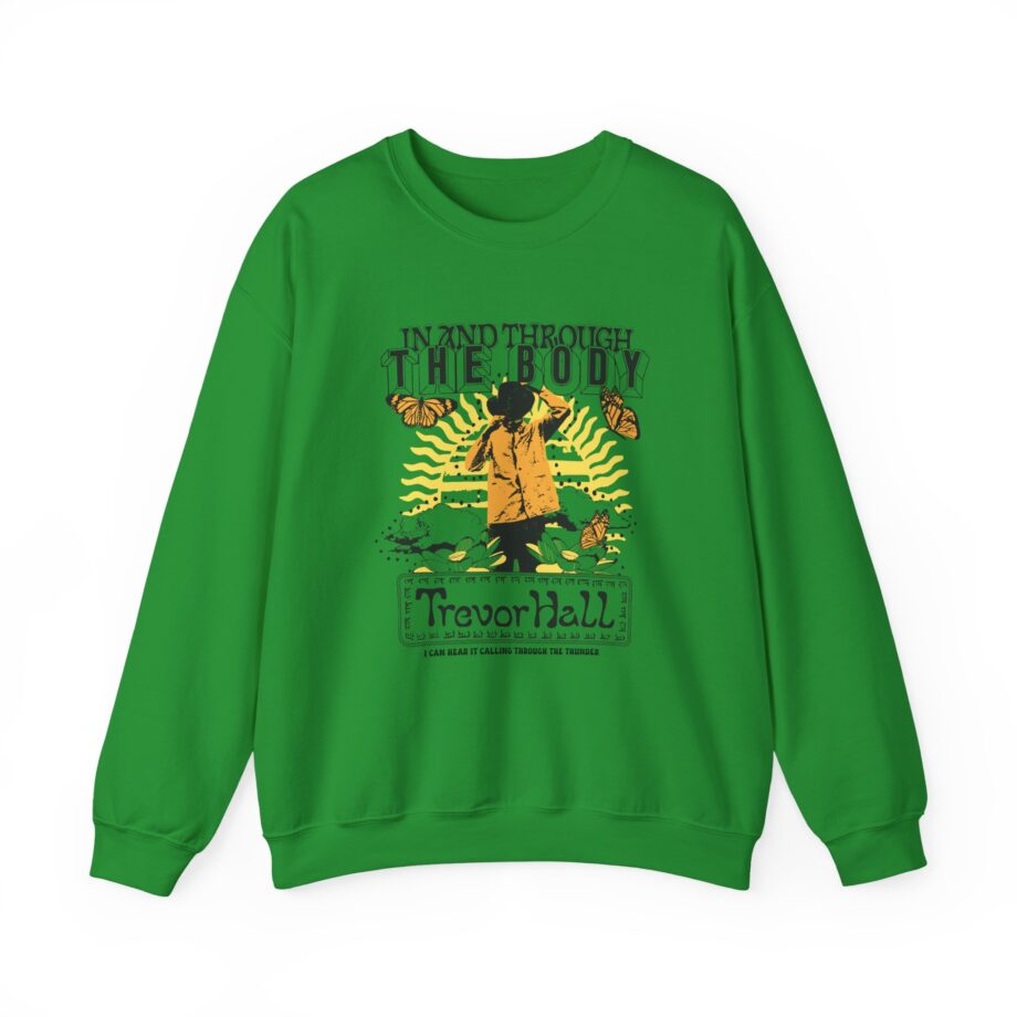 Trevor Hall in and Through the Body Unisex Heavy Blend™ Crewneck Sweatshirt