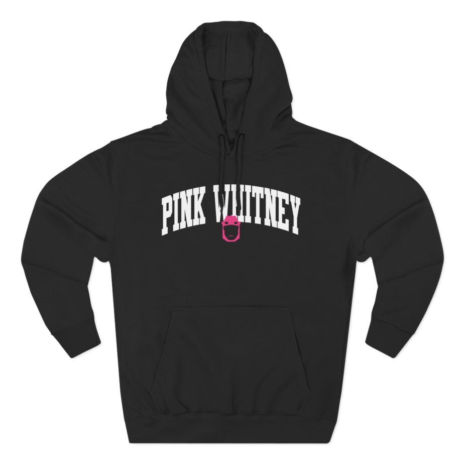 Spittin Chiclets Whitney Helmet Logo Three-Panel Fleece Hoodie