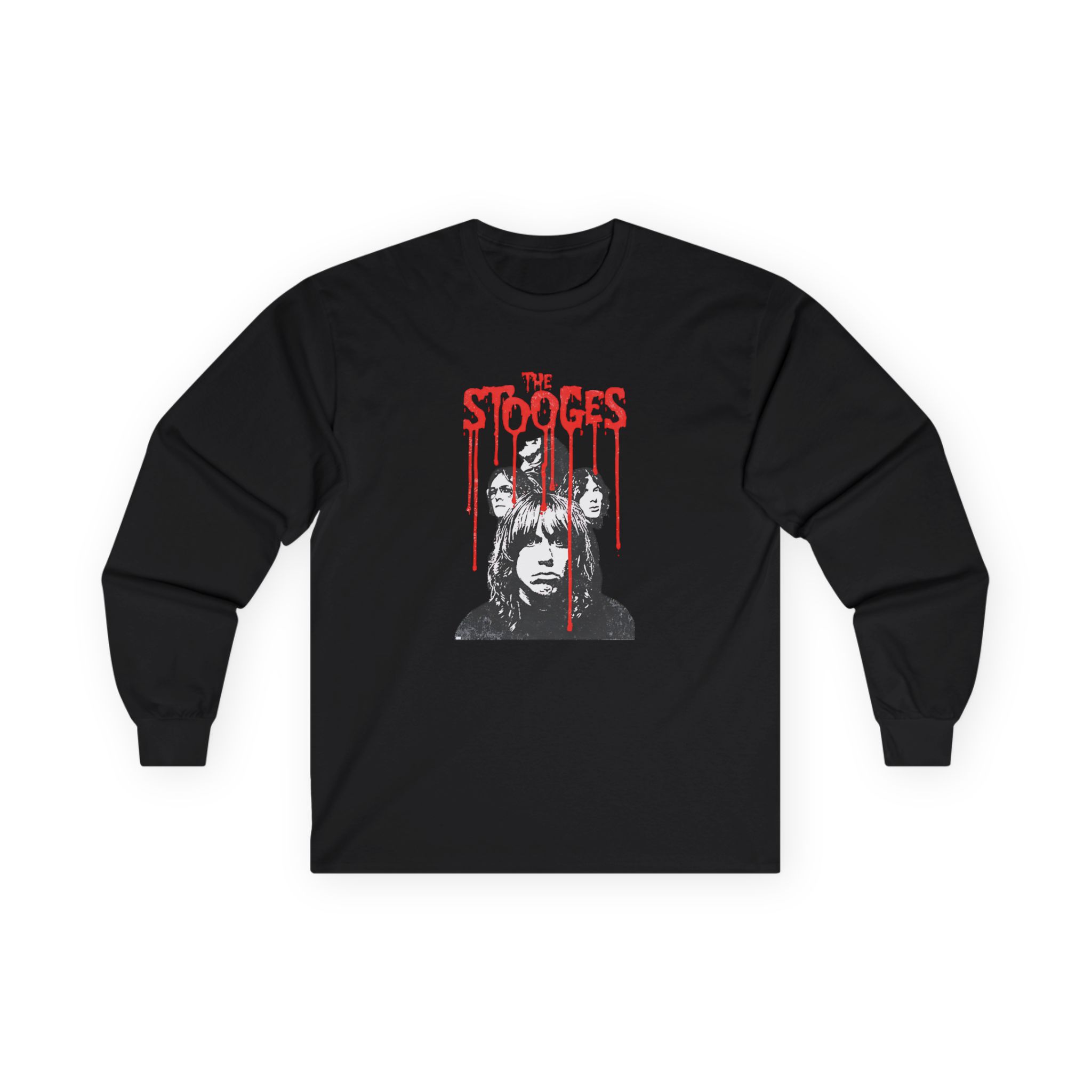 The Stooges Group Shot Unisex Ultra Cotton Long Sleeve Tee