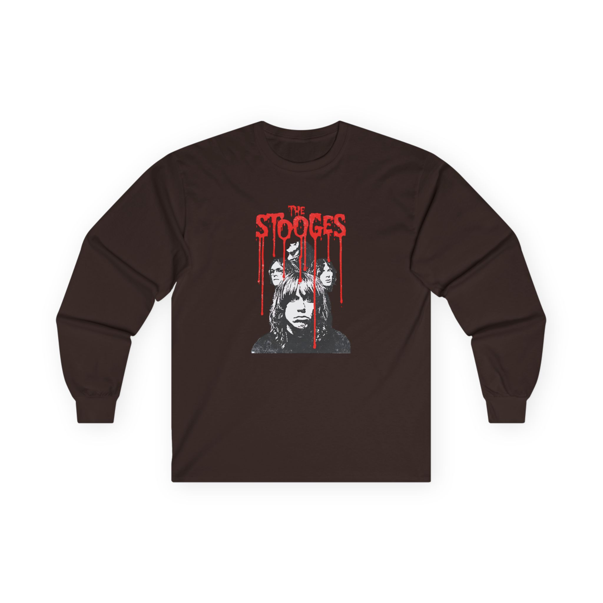 The Stooges Group Shot Unisex Ultra Cotton Long Sleeve Tee