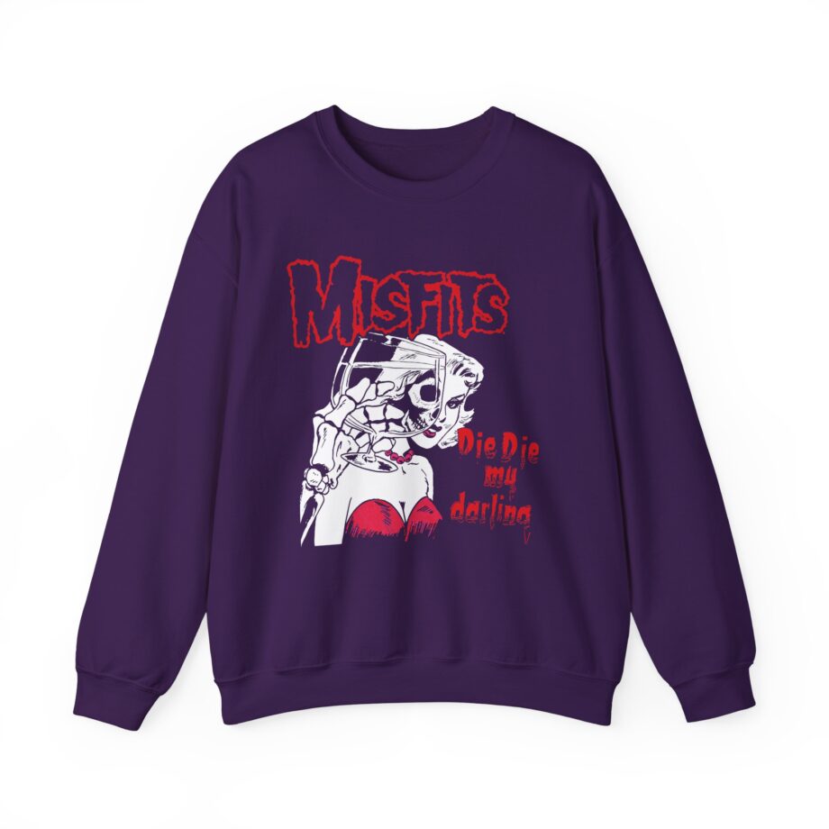 Misfits Die Die My Valentine Unisex Heavy Blend™ Crewneck Sweatshirt