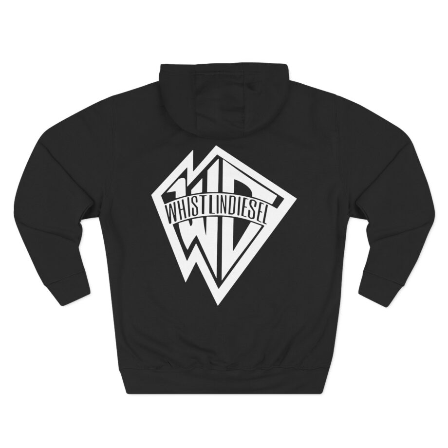 Impressed Three-Panel Fleece Hoodie