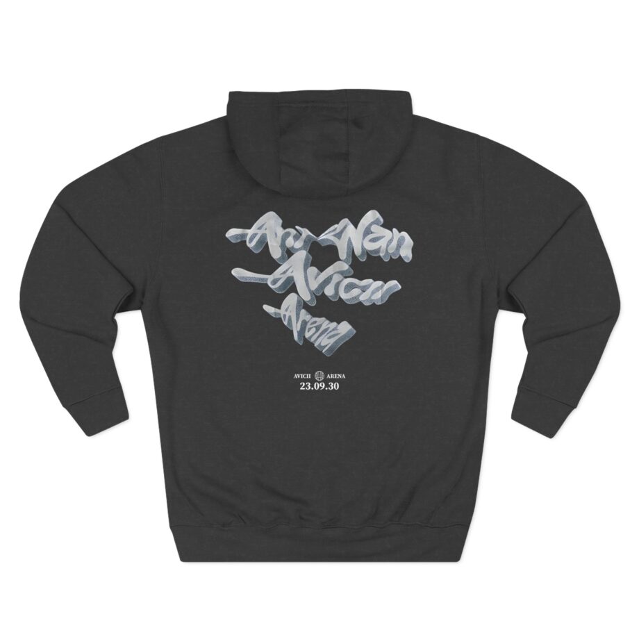 Antwan Three-Panel Fleece Hoodie