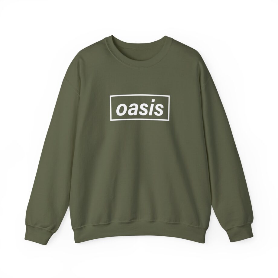 Oasis Decca Logo Unisex Heavy Blend™ Crewneck Sweatshirt