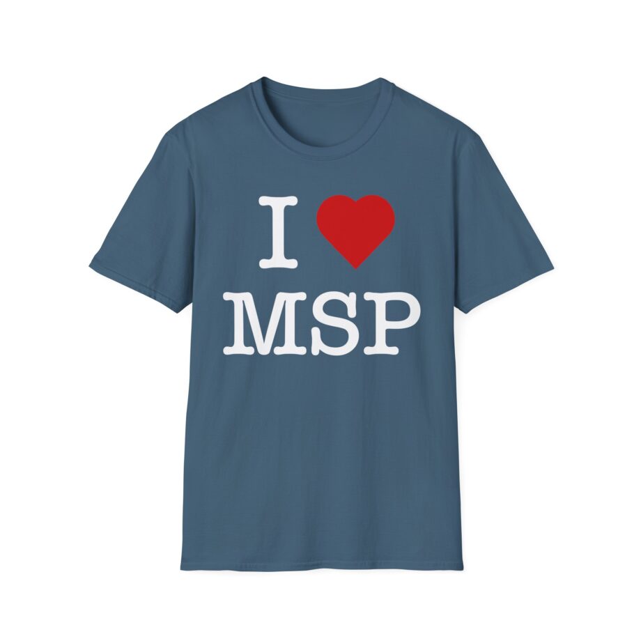 Manic Street Preachers I Heart Msp Unisex Softstyle T-Shirt
