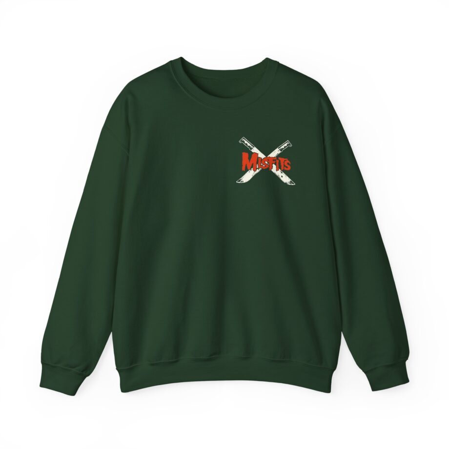 Misfits Crystal Lake Fiend Machete Unisex Heavy Blend™ Crewneck Sweatshirt