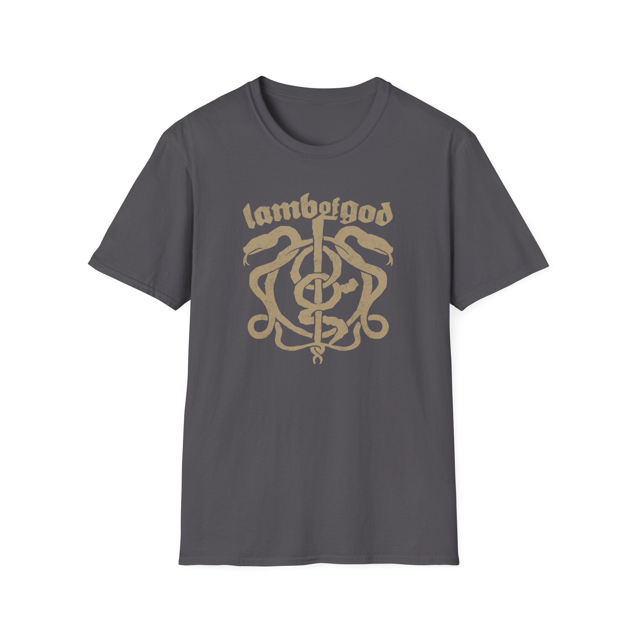 Lamb of God Congregation Snake Unisex Softstyle T-Shirt