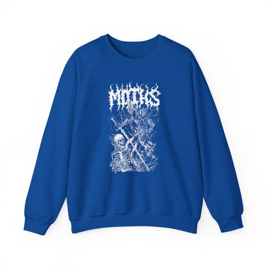 Like Moths to Flames Cycles Unisex Heavy Blend™ Crewneck Sweatshirt