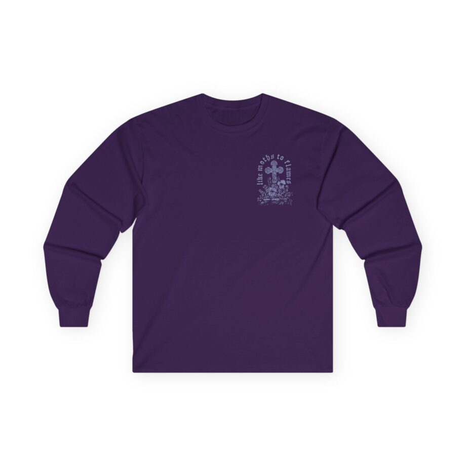 Like Moths to Flames Angels Weep Unisex Ultra Cotton Long Sleeve Tee