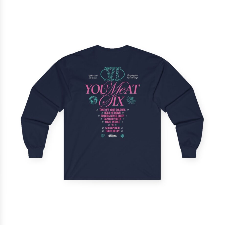 You Me at Six Deep Cuts Unisex Ultra Cotton Long Sleeve Tee