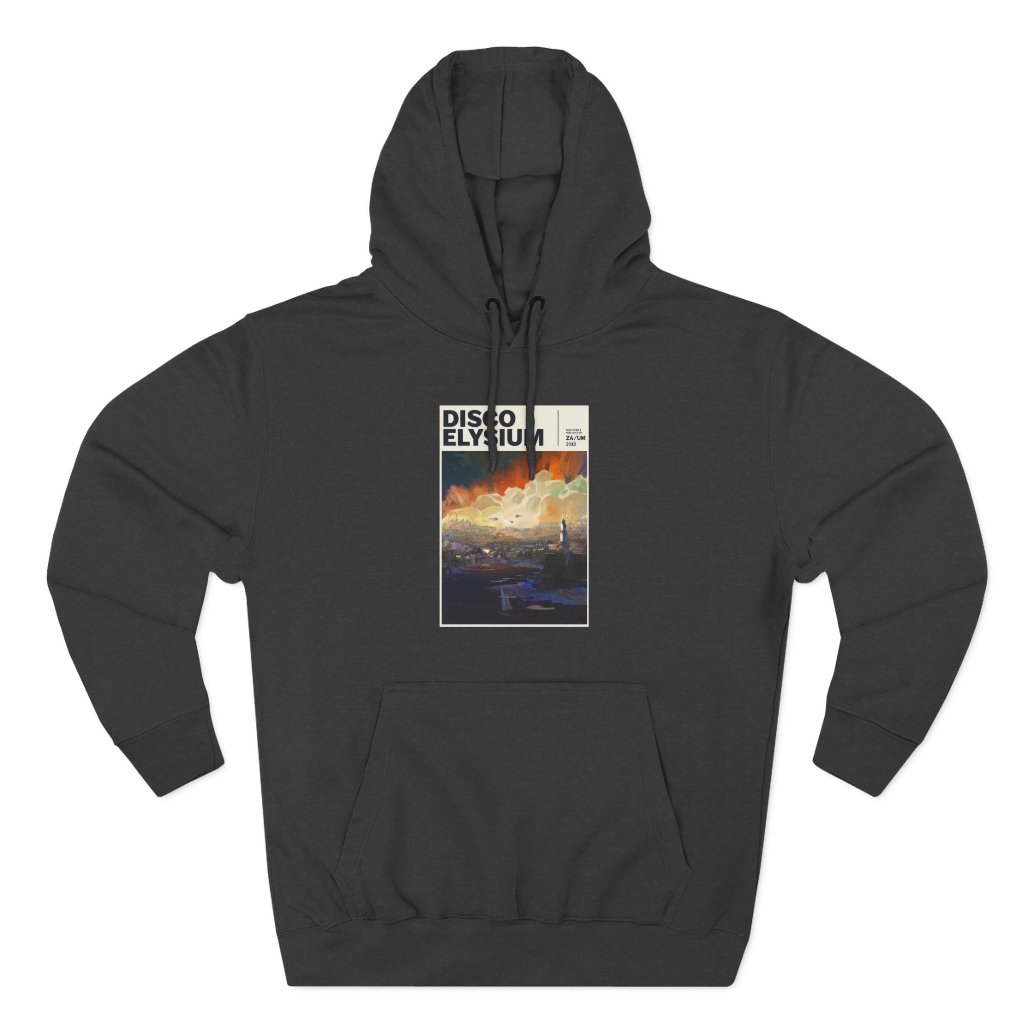 Disco Elysium Three-Panel Fleece Hoodie
