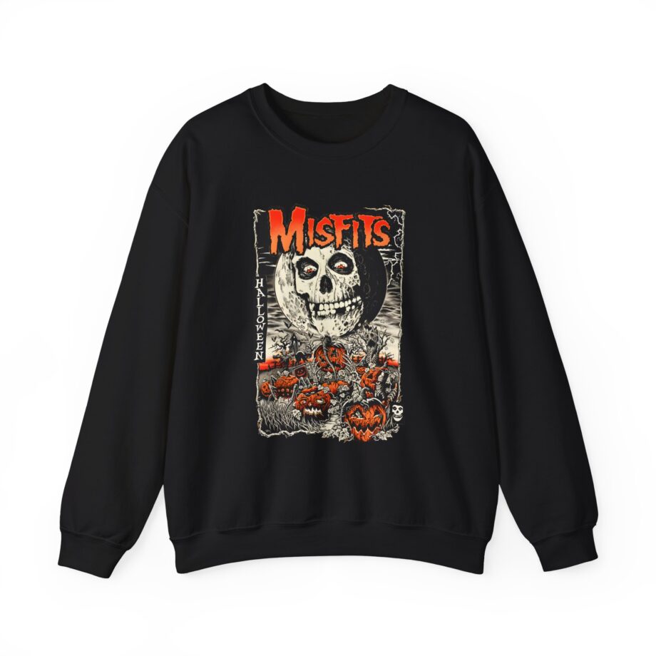 Misfits Fiendish Halloween by Mike Sutfin Unisex Heavy Blend™ Crewneck Sweatshirt