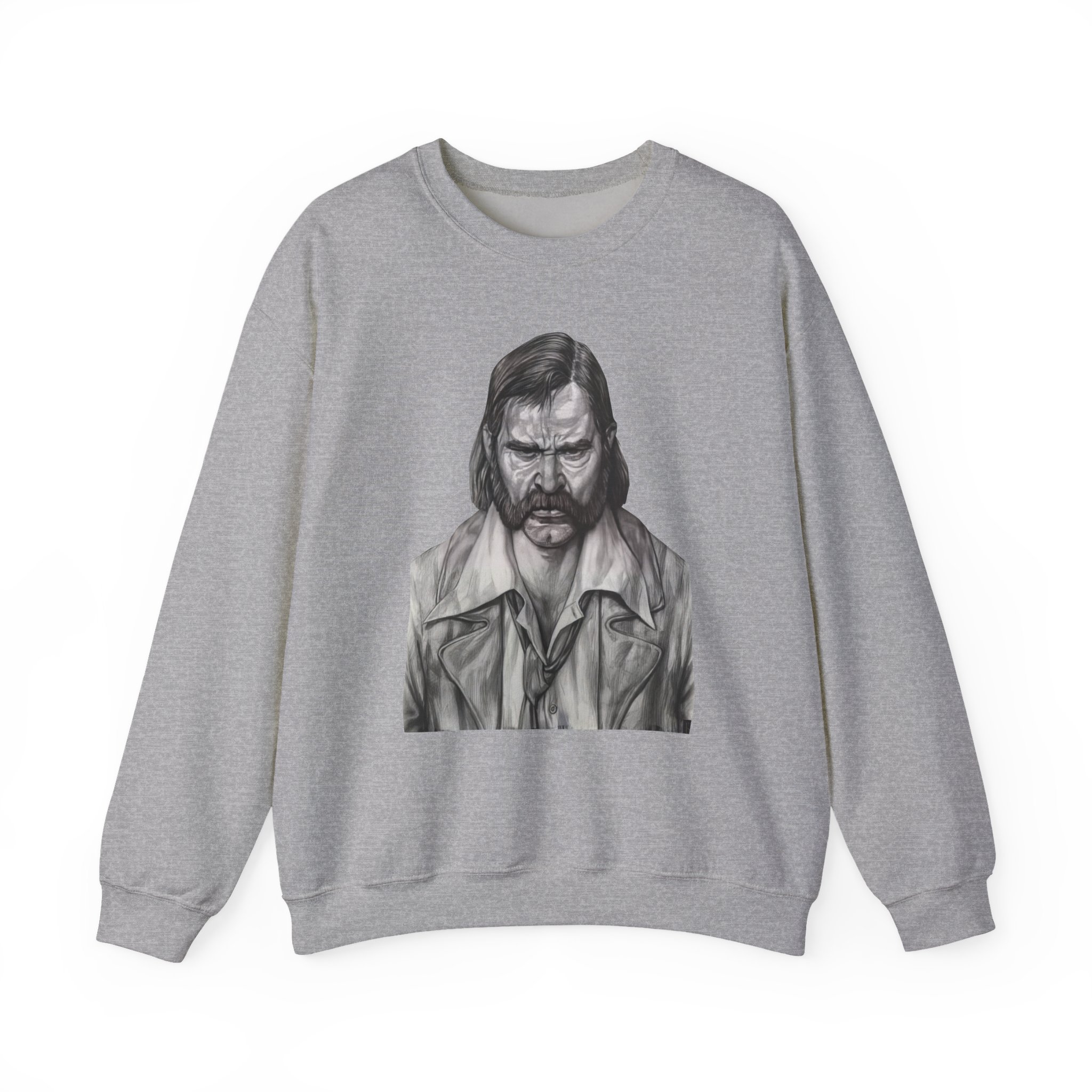 Disco Elysium Face Yourself Natural Attractive Unisex Heavy Blendâ„¢ Crewneck Sweatshirt