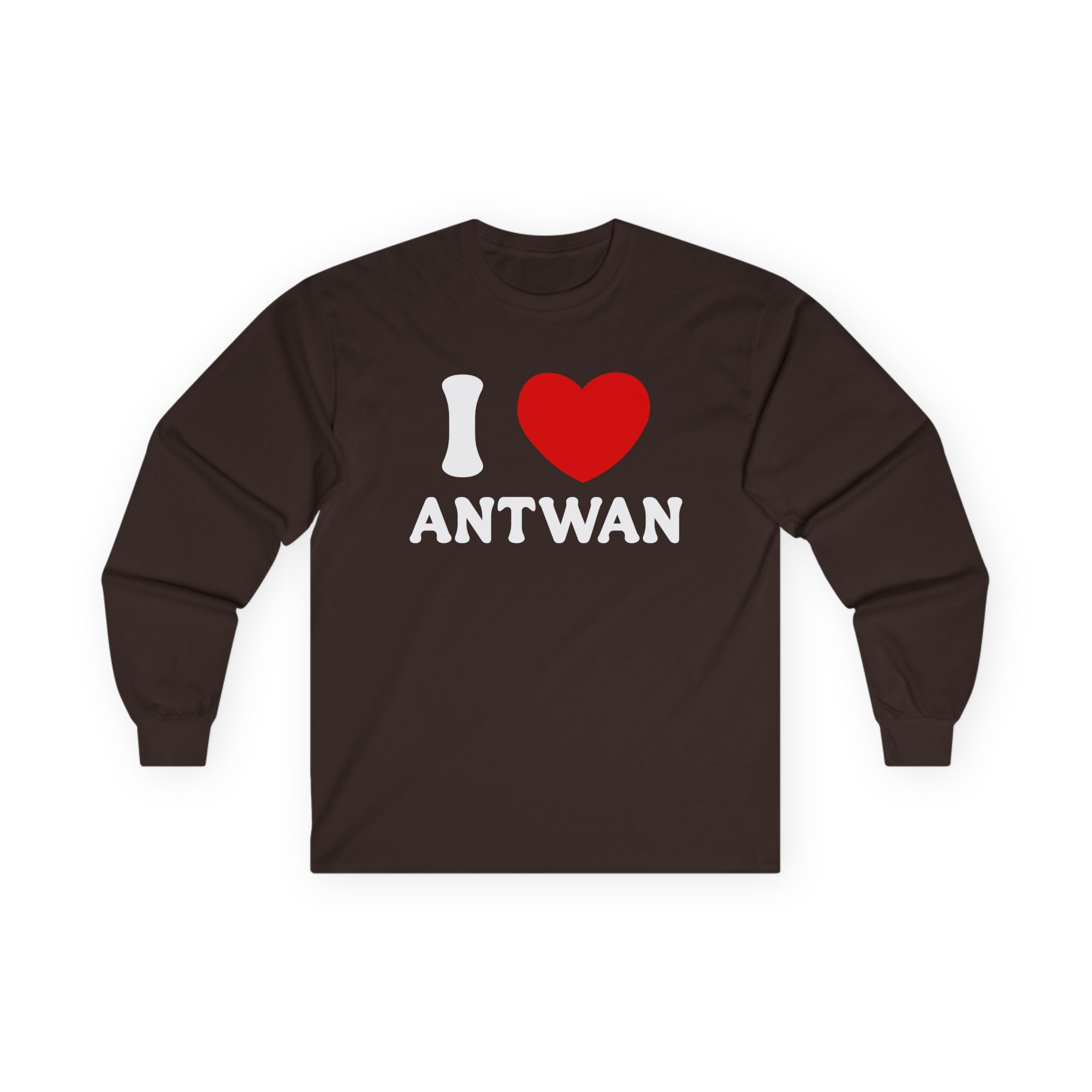 Antwan I Love Unisex Ultra Cotton Long Sleeve Tee