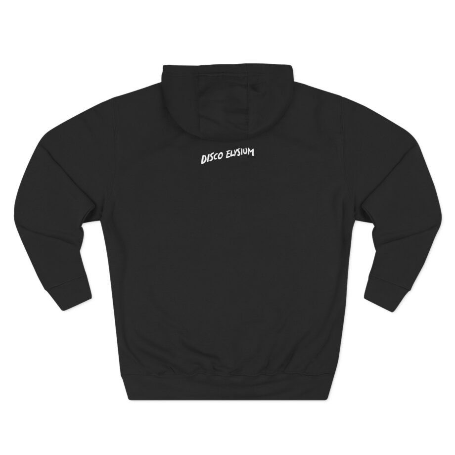 Disco Elysium Star & Antlers Three-Panel Fleece Hoodie