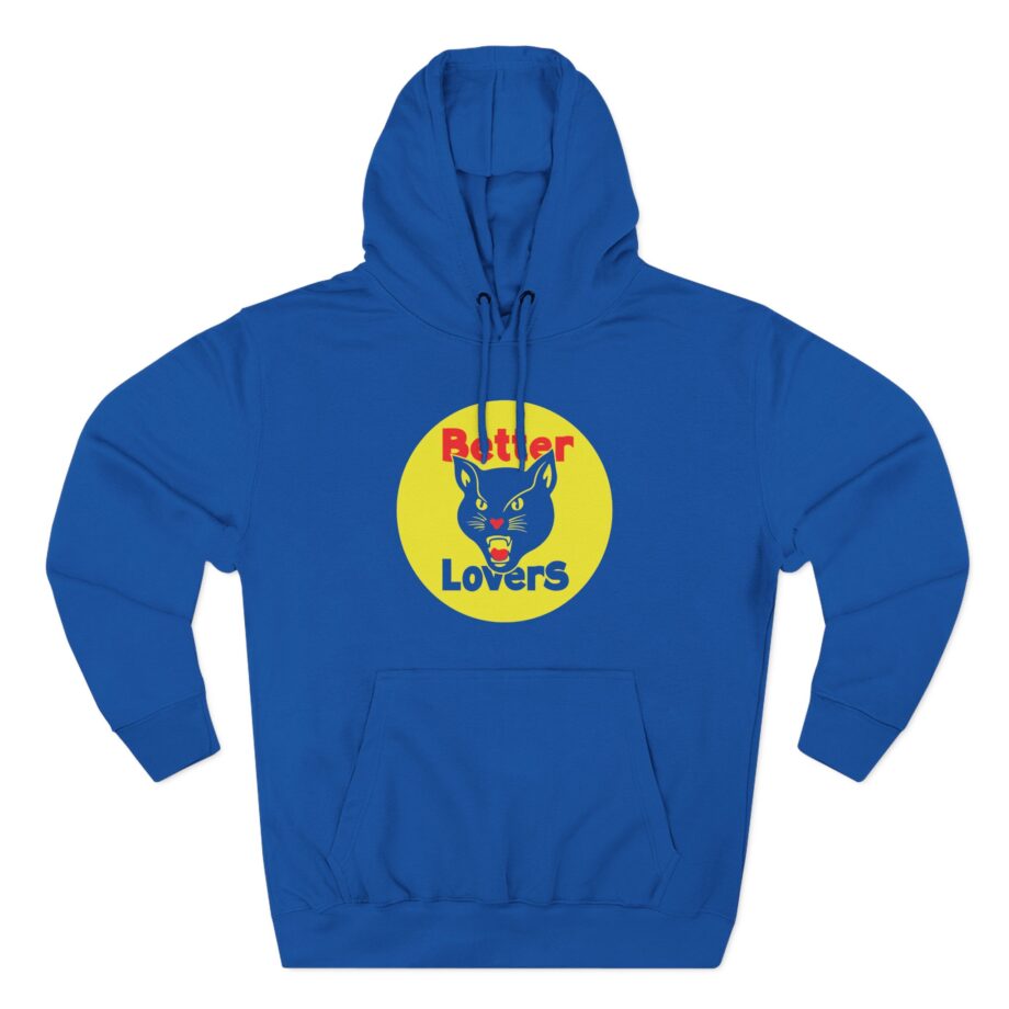 Better Lovers Cat Bootleg Three-Panel Fleece Hoodie