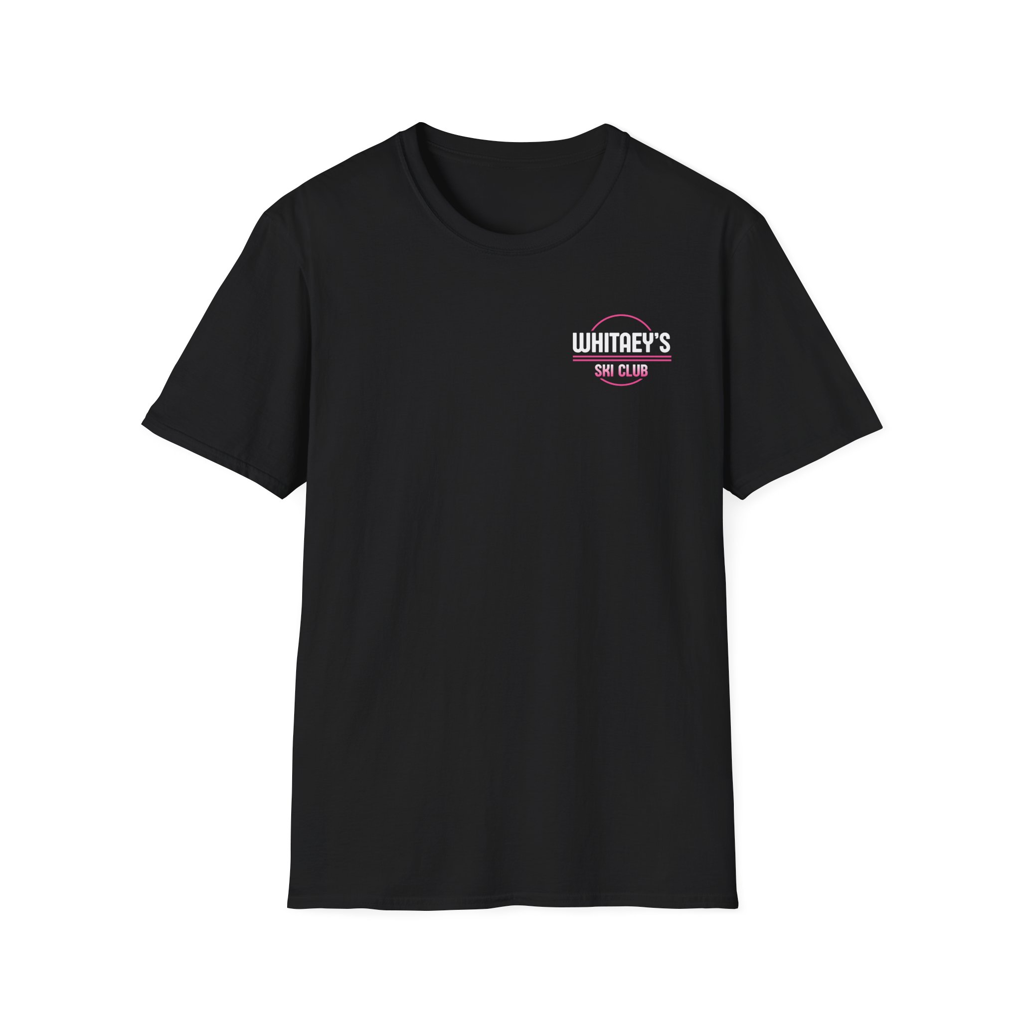 Spittin Chiclets Whitney's Ski Club Unisex Softstyle T-Shirt
