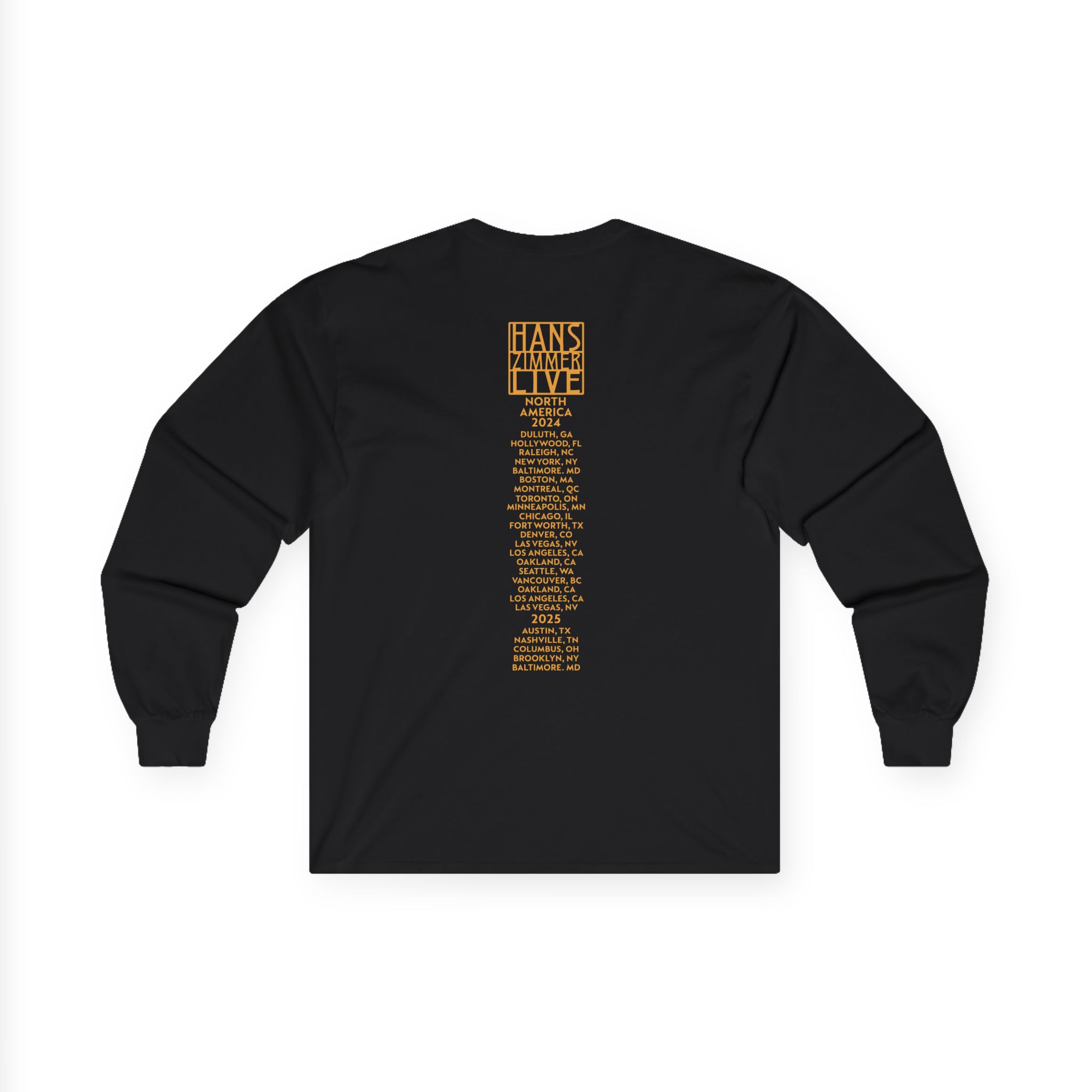 Hans Zimmer Admat Tour Unisex Ultra Cotton Long Sleeve Tee