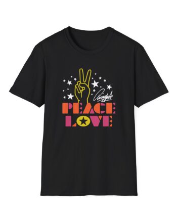 Ringo Starr Peace & Love Peace Sign Unisex Softstyle T-Shirt