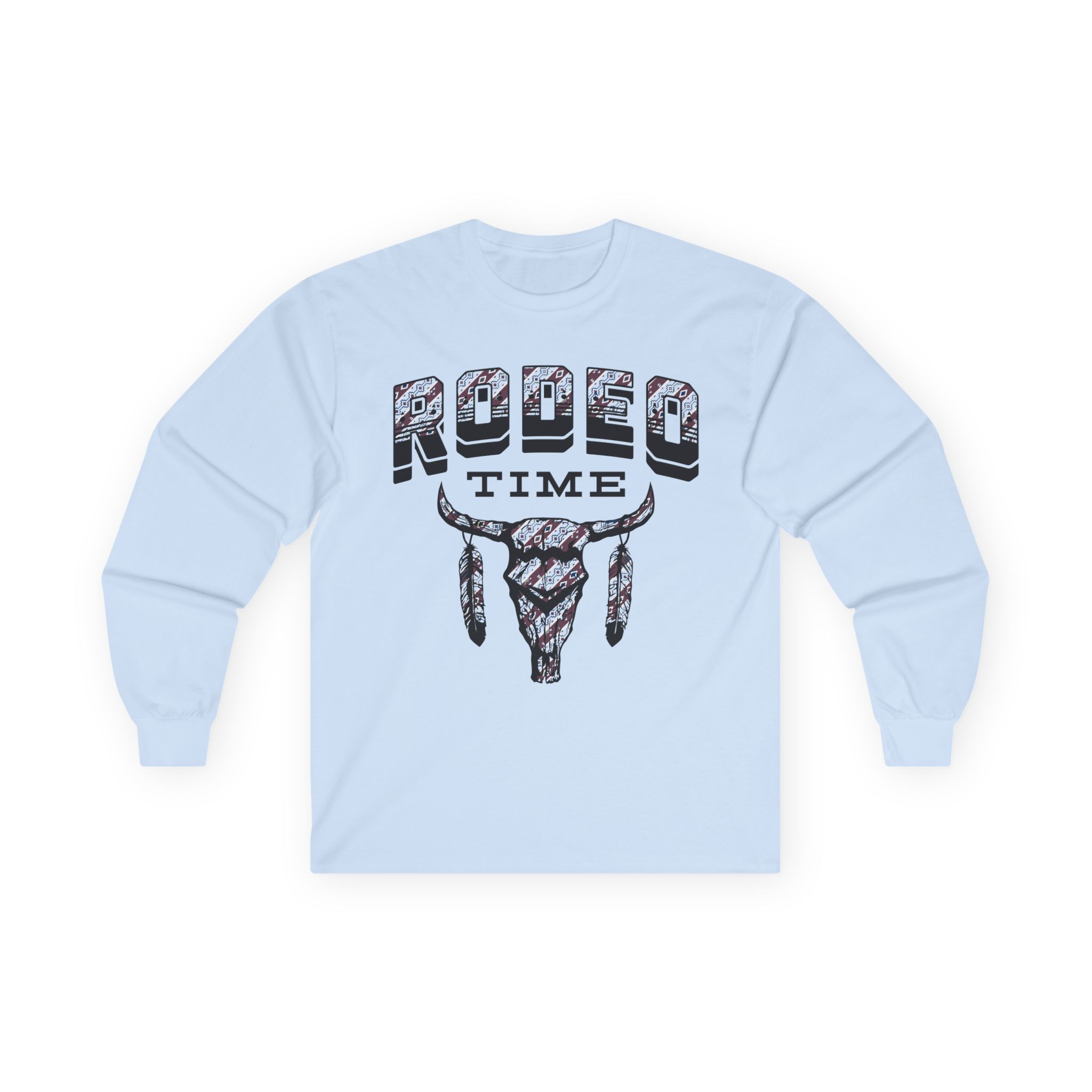 Dale Brisby Tribal Rodeo Time Unisex Ultra Cotton Long Sleeve Tee