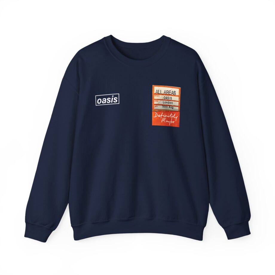 Oasis Setlist Unisex Heavy Blend™ Crewneck Sweatshirt