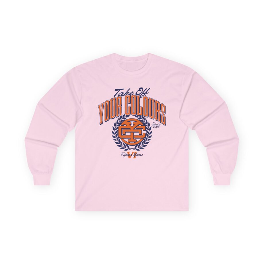 You Me at Six Toyc15 Varsity Unisex Ultra Cotton Long Sleeve Tee