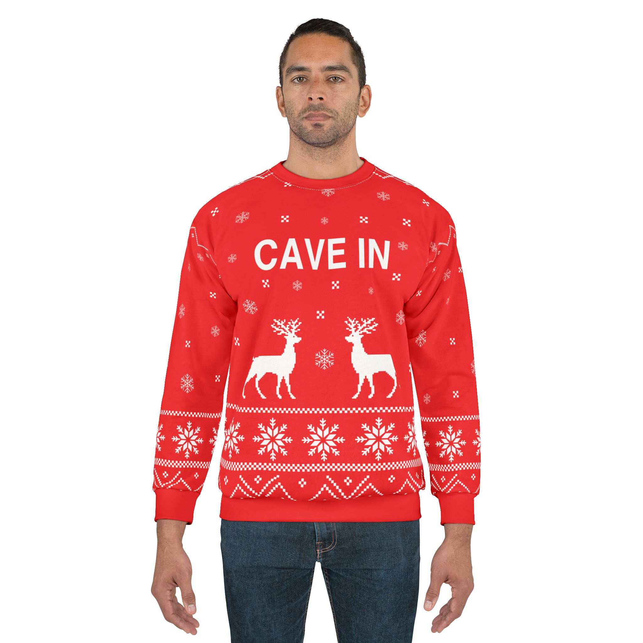 Cave in Unisex Sweatshirt (AOP)