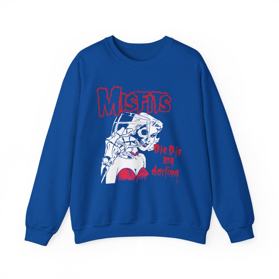 Misfits Die Die My Valentine Unisex Heavy Blend™ Crewneck Sweatshirt