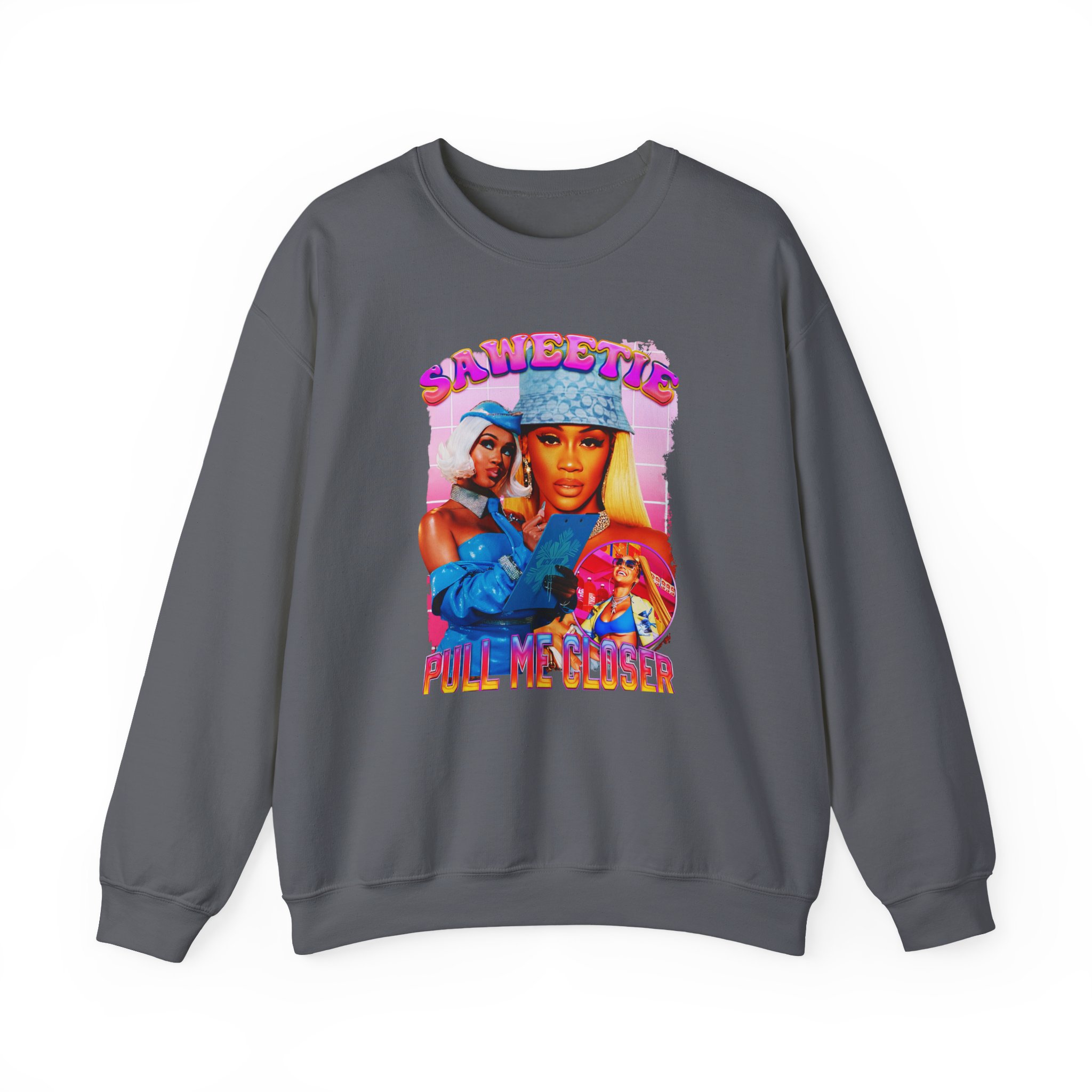 Saweetie Unisex Heavy Blend Crewneck Sweatshirt