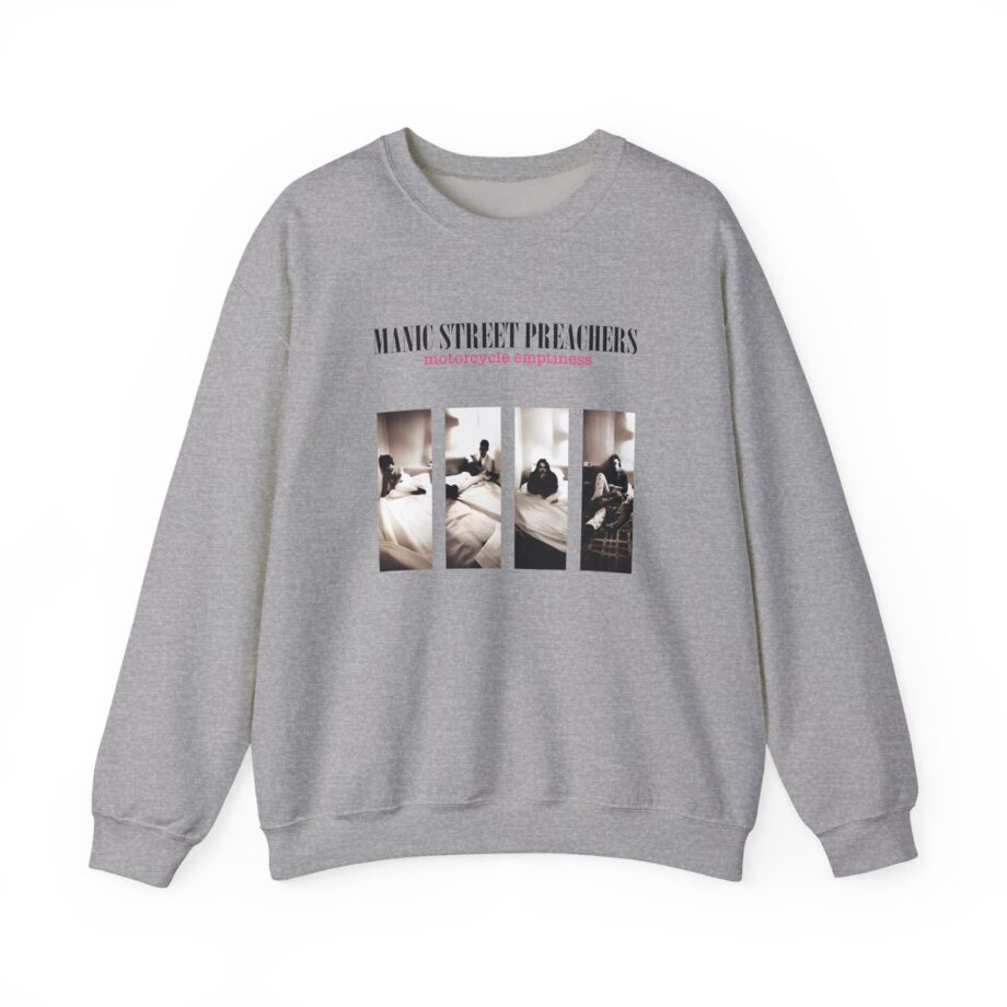 Manic Street Preachers Motorcycle Emptiness Photo Lilac Unisex Heavy Blend™ Crewneck Sweatshirt