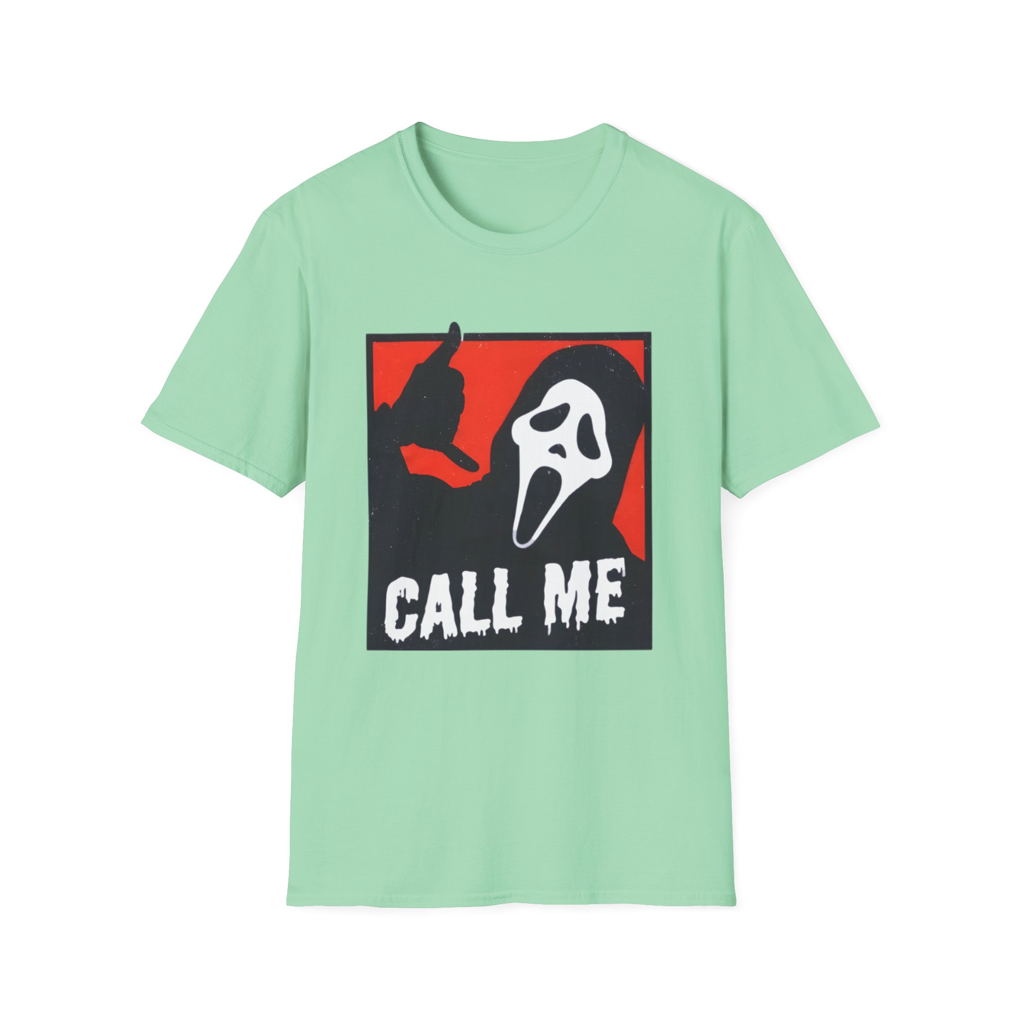 Ghostface CALL ME Unisex Softstyle T-Shirt