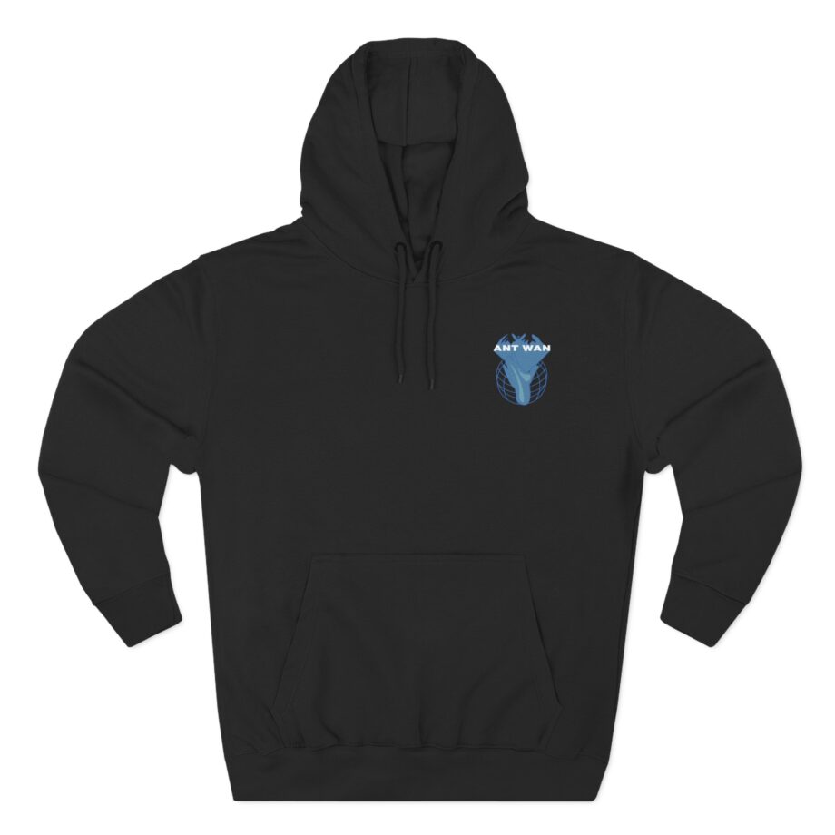 Antwan Three-Panel Fleece Hoodie