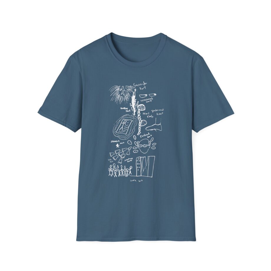 Kurt Cobain All Feelings Unisex Softstyle T-Shirt