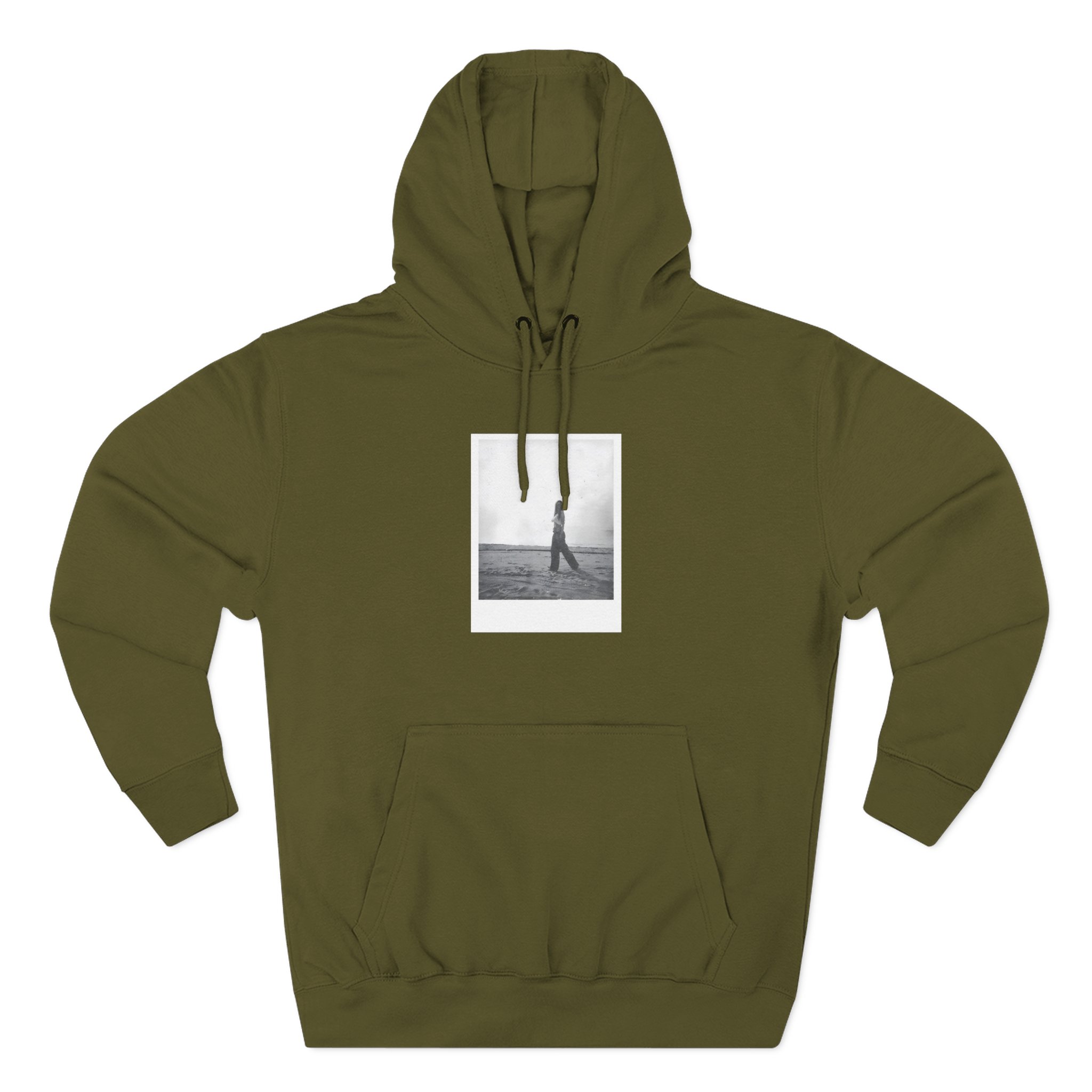 AM Three-Panel Fleece Hoodie