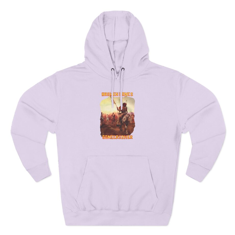 Broken Bones Bonecrusher Three-Panel Fleece Hoodie