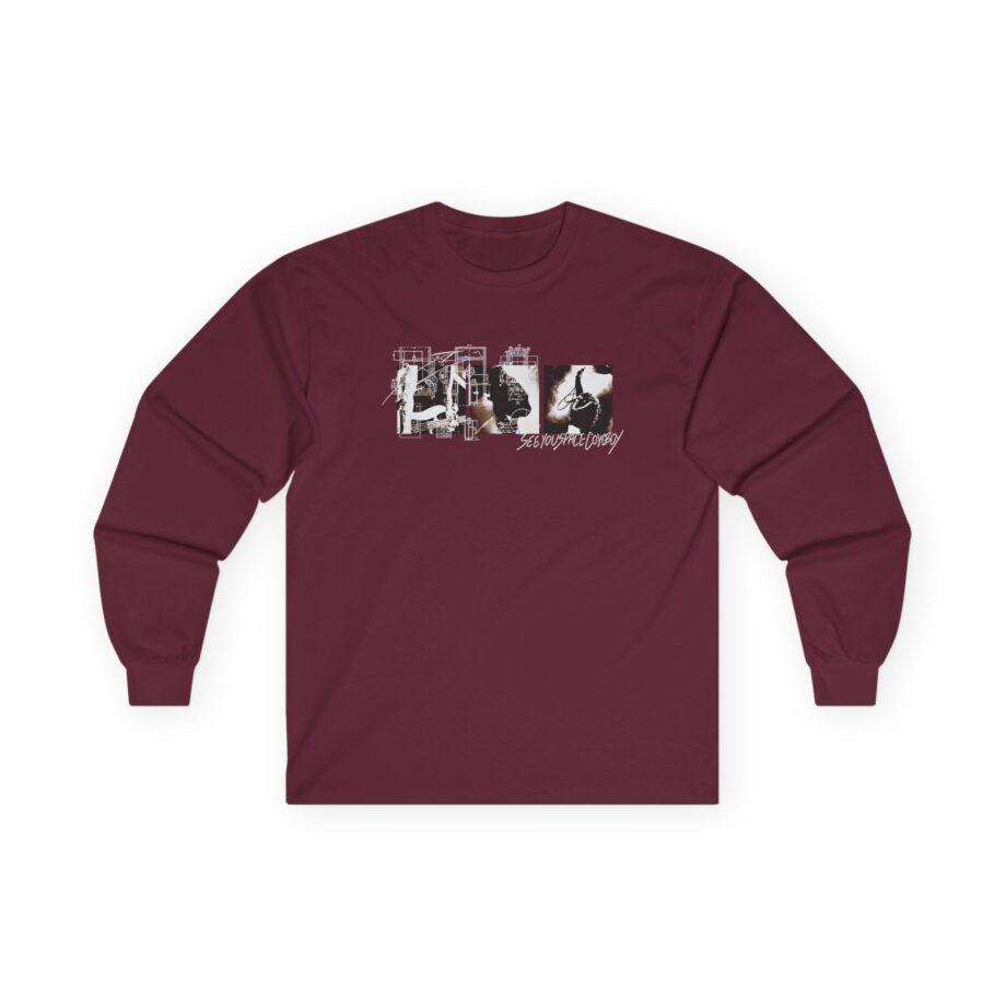 Seeyouspacecowboy Blueprint Live Unisex Ultra Cotton Long Sleeve Tee