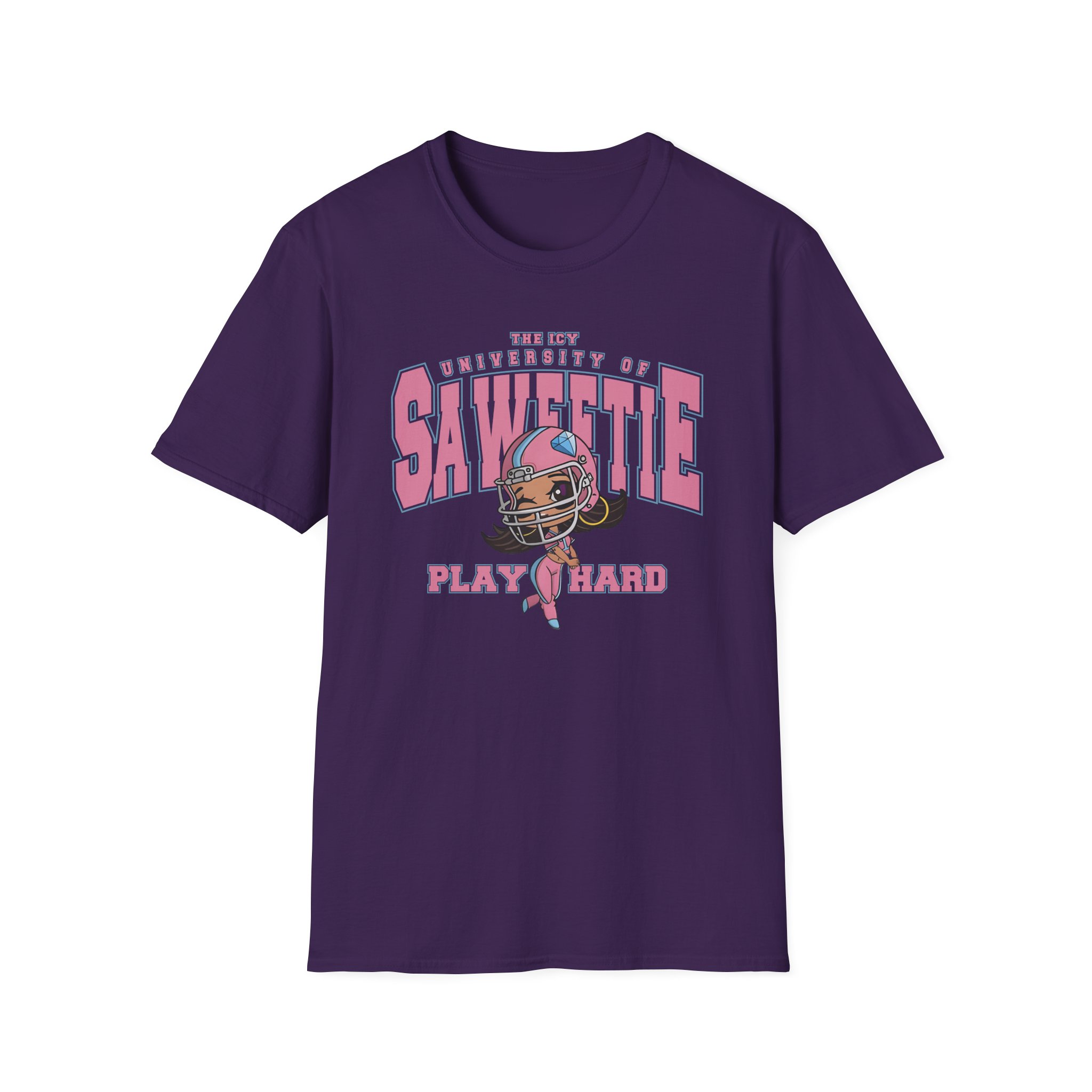 Saweetie the Icy University Unisex Softstyle T-Shirt